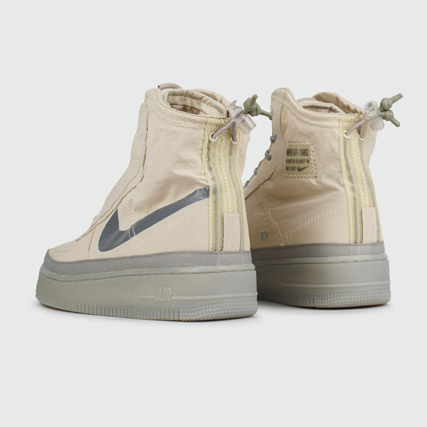 Кроссовки Nike Air Force 1 Shell Grey Wmns Кроссовки Nike Air Force 1 Shell Grey Wmns