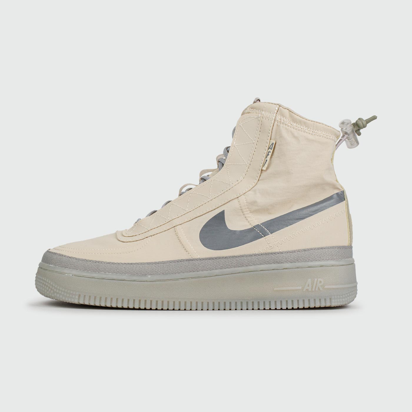 Кроссовки Nike Air Force 1 Shell Grey Wmns Кроссовки Nike Air Force 1 Shell Grey Wmns