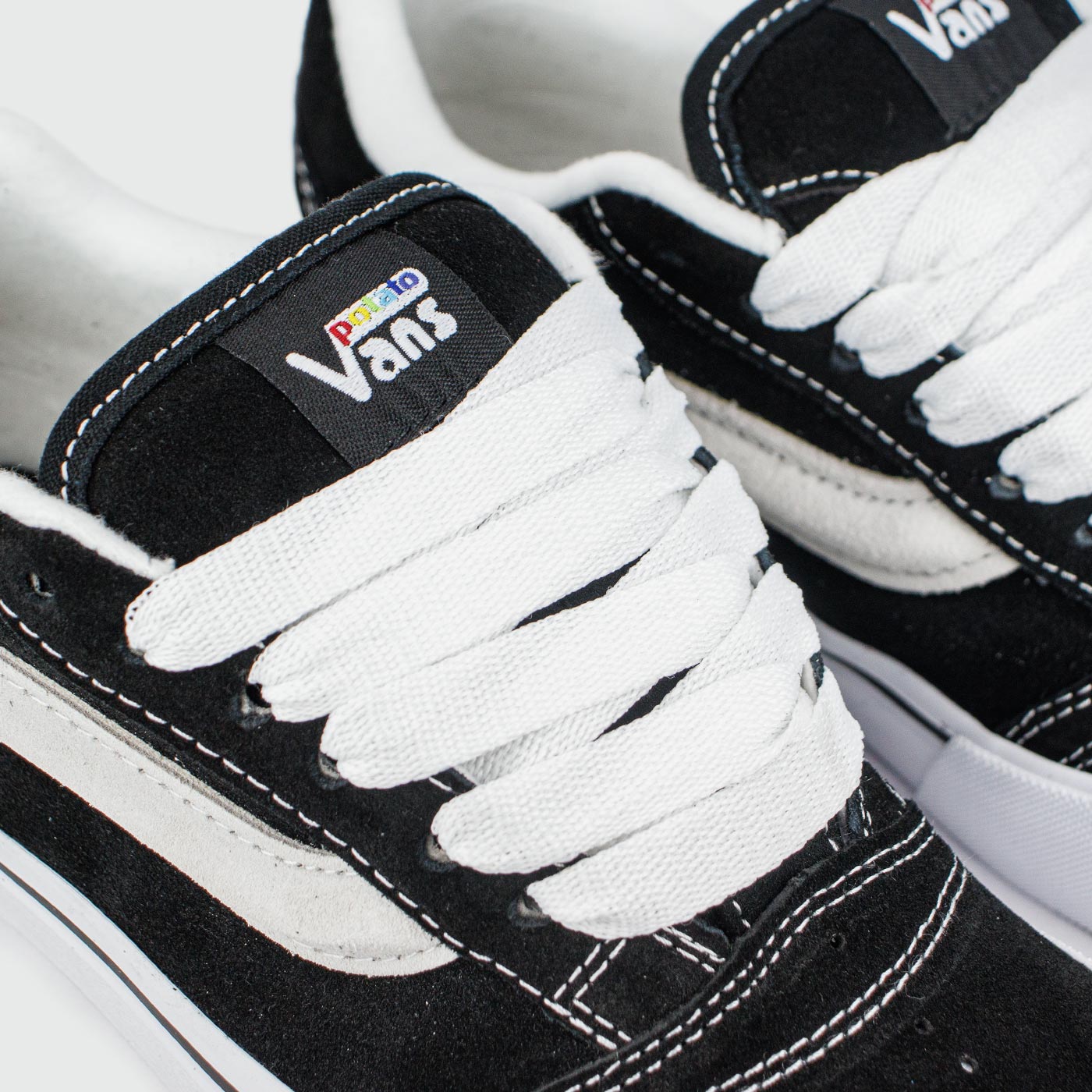 Кеды Vans Knu Skool Black White Кеды Vans Knu Skool Black White