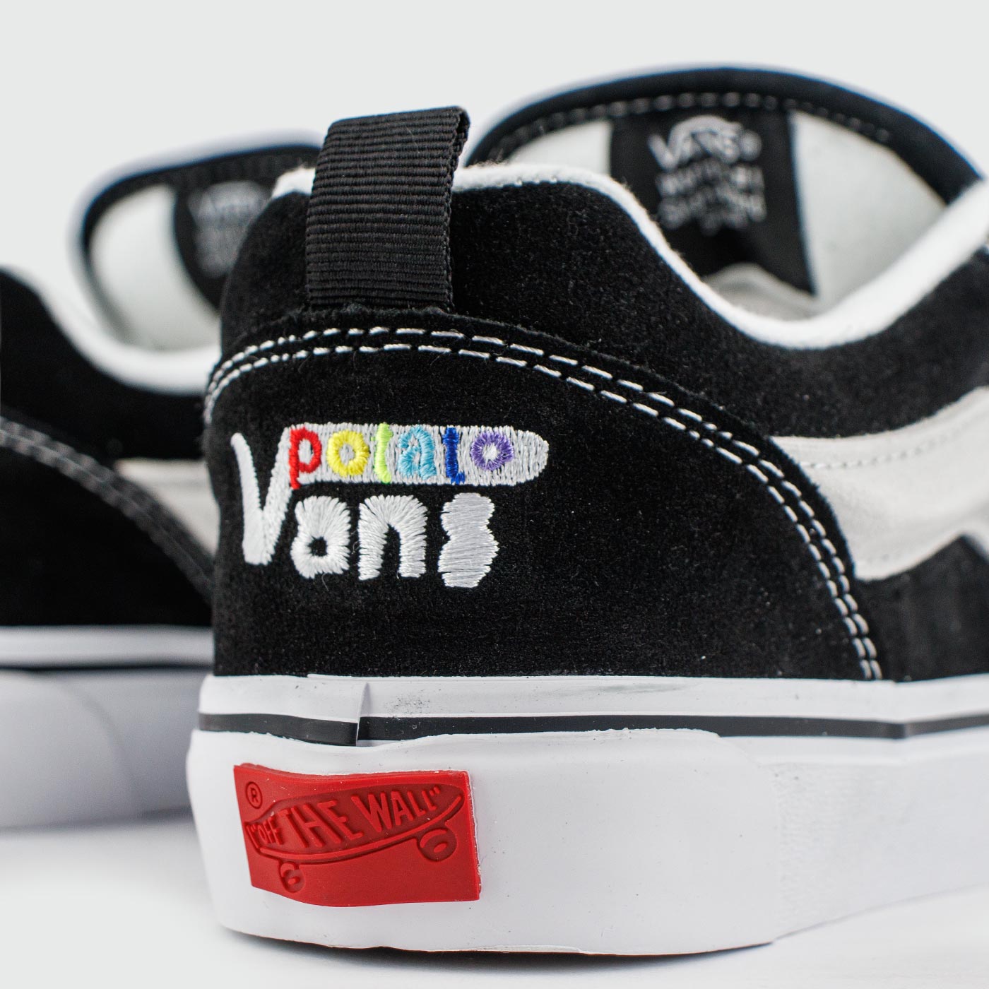 Кеды Vans Knu Skool Black White Кеды Vans Knu Skool Black White