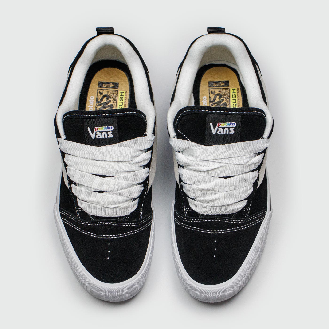 Кеды Vans Knu Skool Black White Кеды Vans Knu Skool Black White