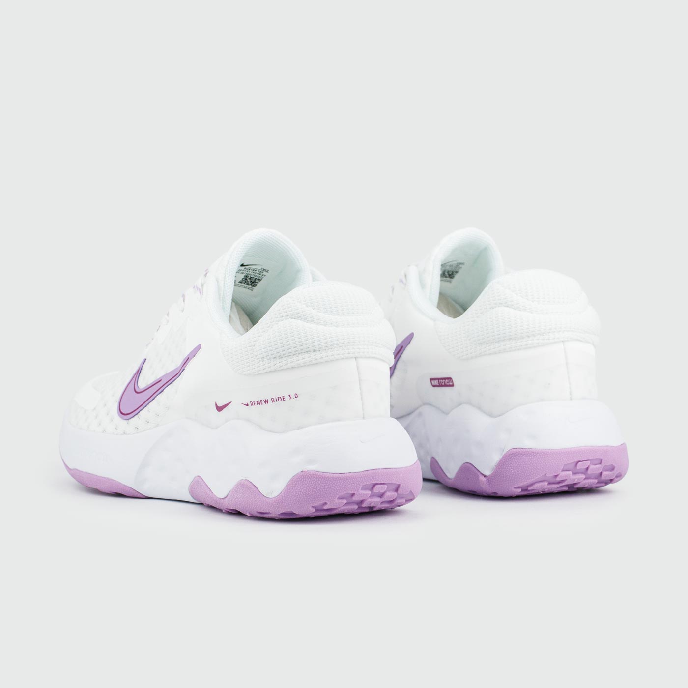 Кроссовки Nike Renew Ride 3 White Violet Wmns Кроссовки Nike Renew Ride 3 White Violet Wmns
