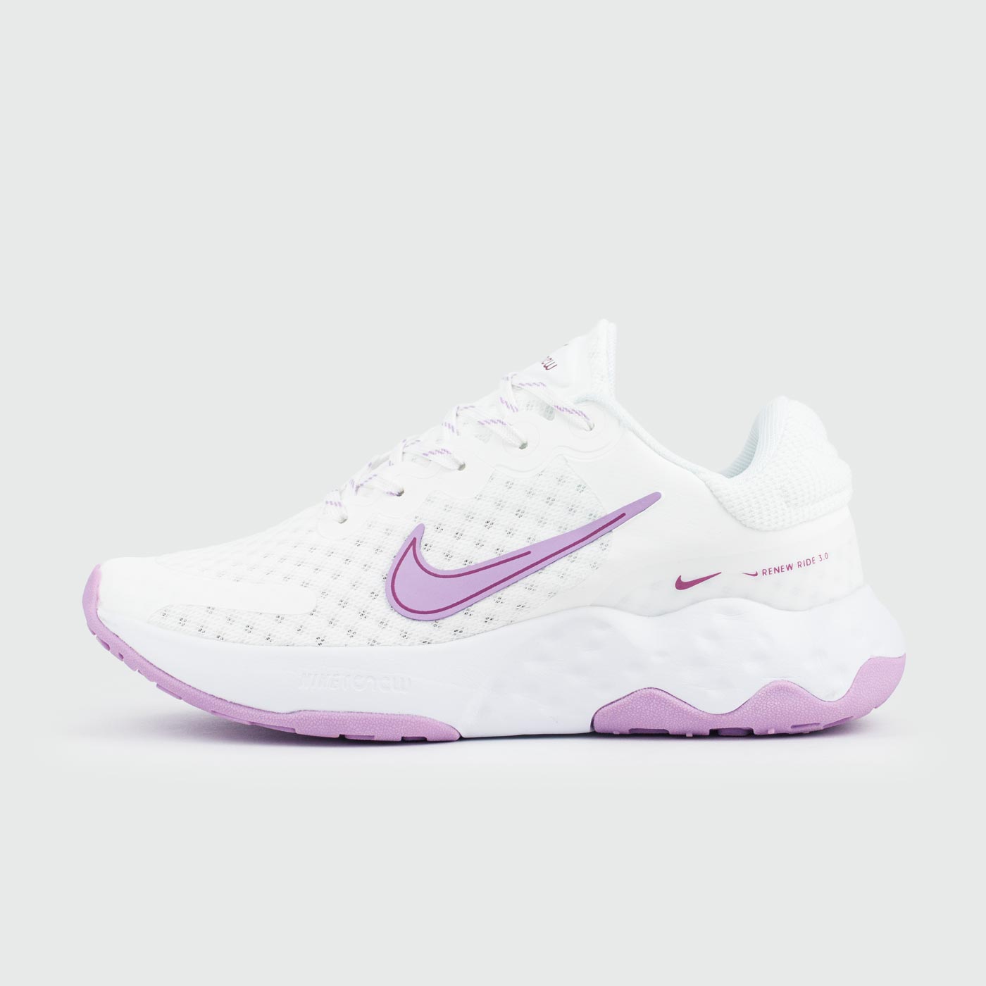Кроссовки Nike Renew Ride 3 White Violet Wmns Кроссовки Nike Renew Ride 3 White Violet Wmns