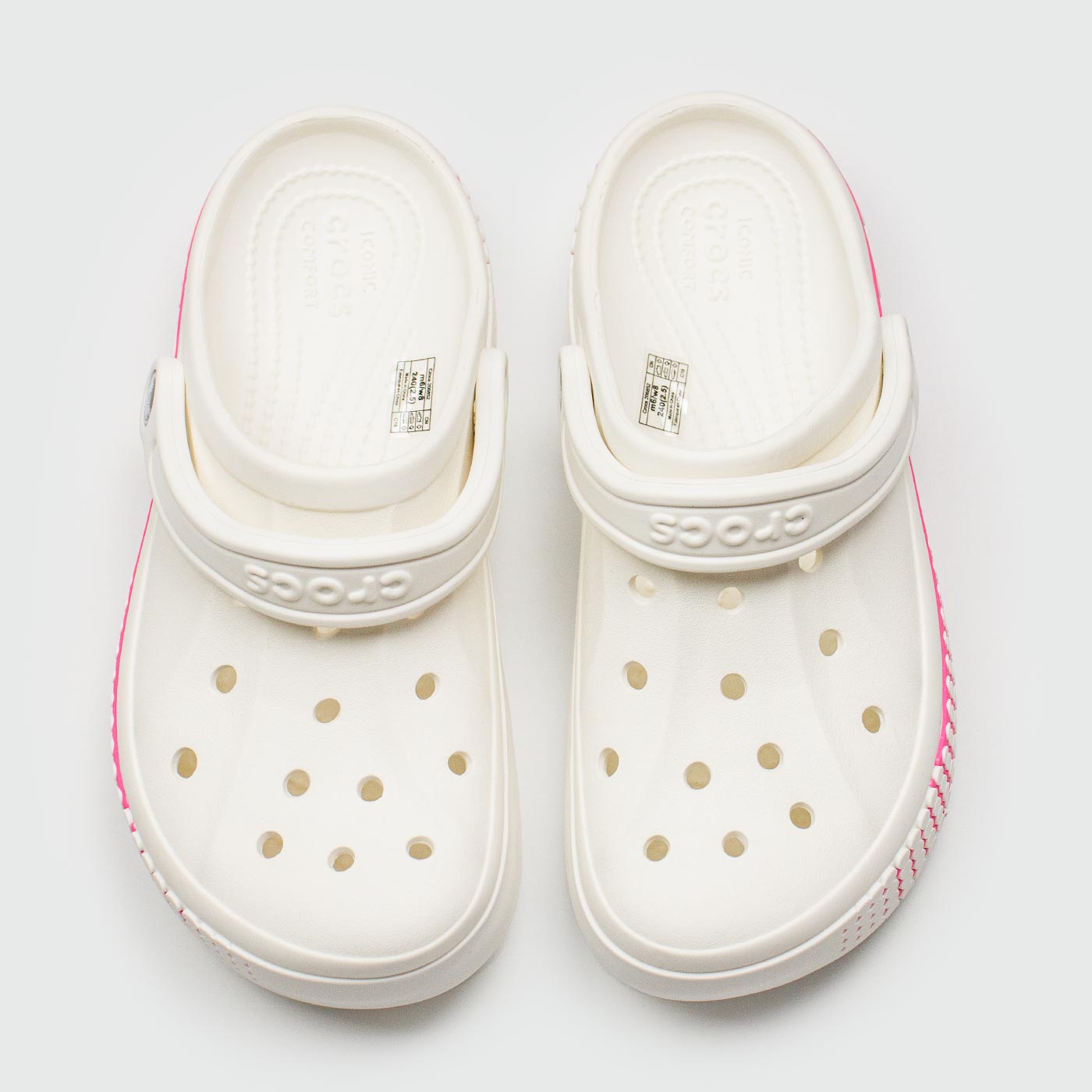 Сабо CROCS Bayaband Cloc Light Pink Points Wmns Сабо CROCS Bayaband Cloc Light Pink Points Wmns