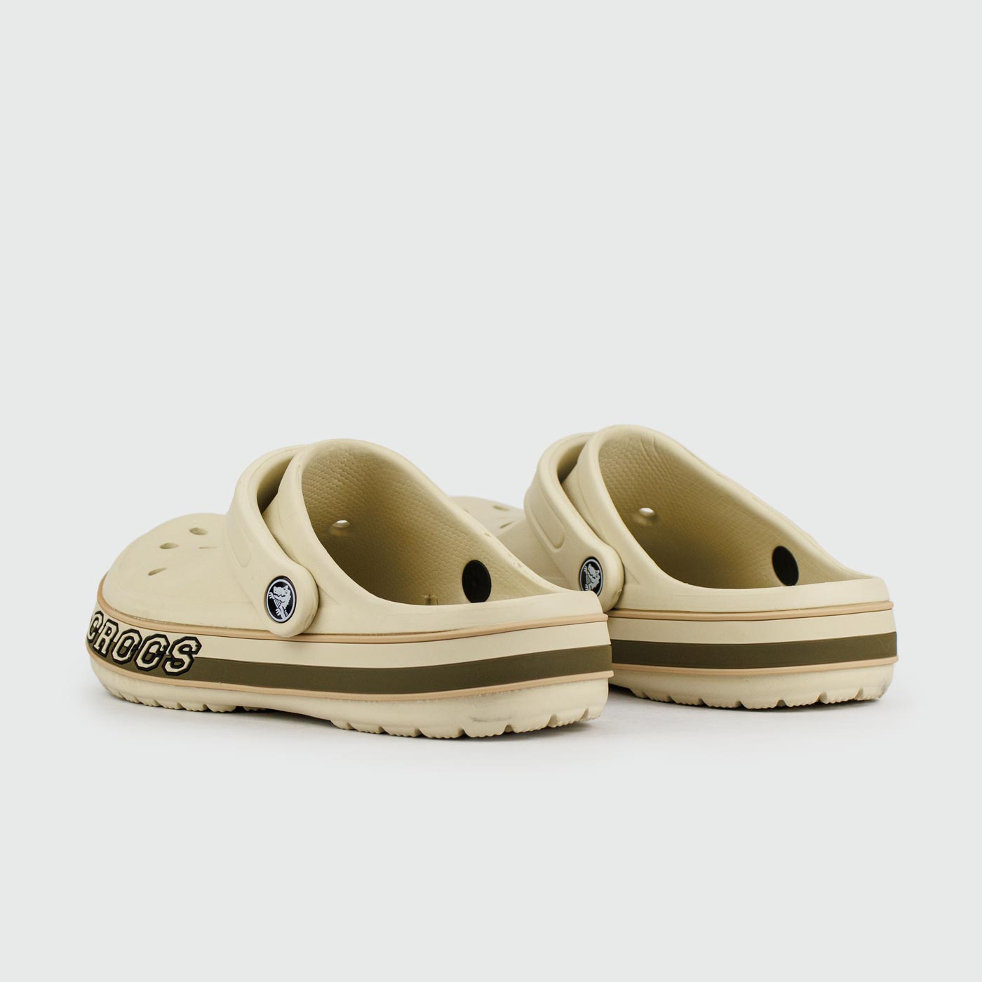 Сабо CROCS Bayaband Cloc Beige Lines Wmns Сабо CROCS Bayaband Cloc Beige Lines Wmns