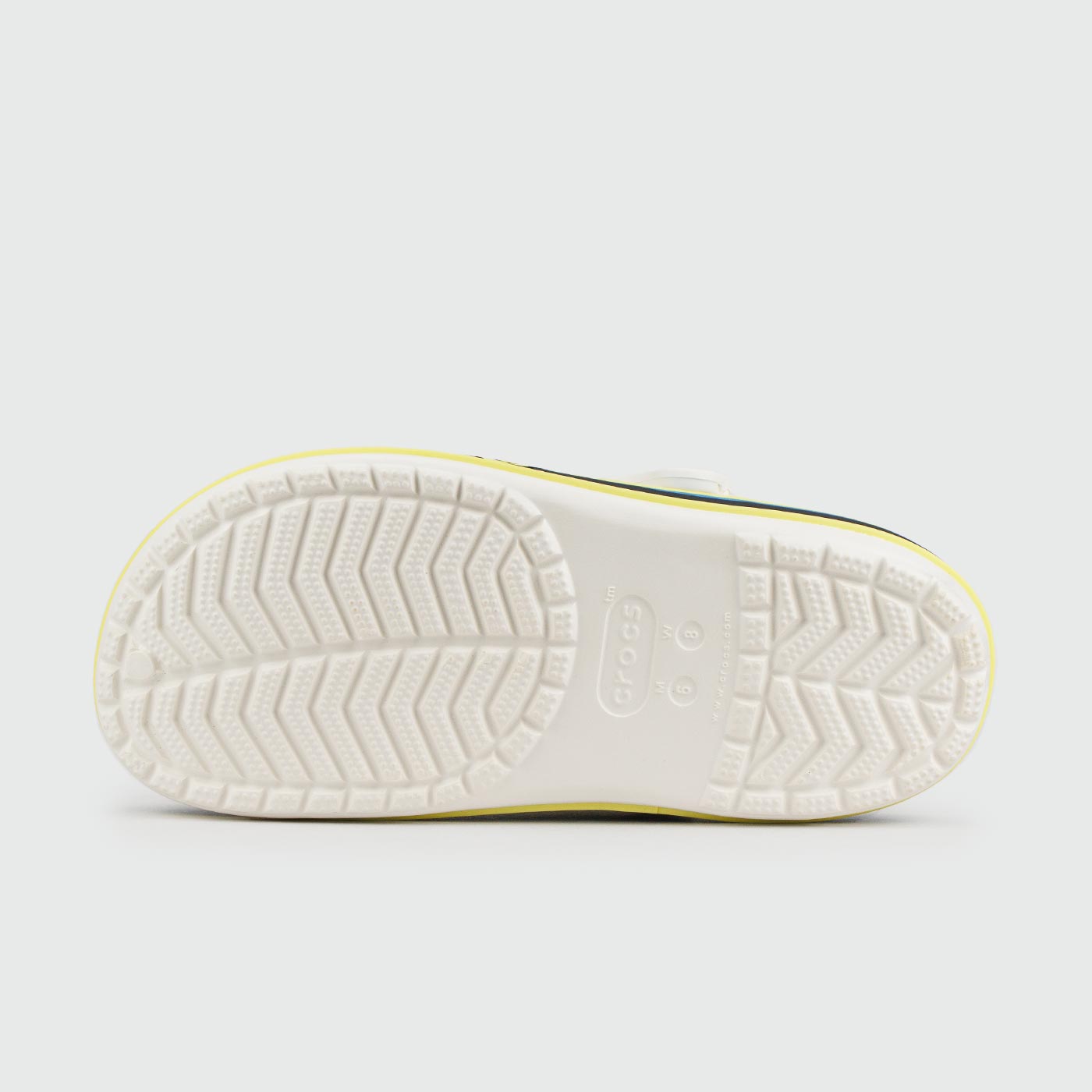 Сабо CROCS Bayaband Cloc White Blue Navy Lines Сабо CROCS Bayaband Cloc White Blue Navy Lines