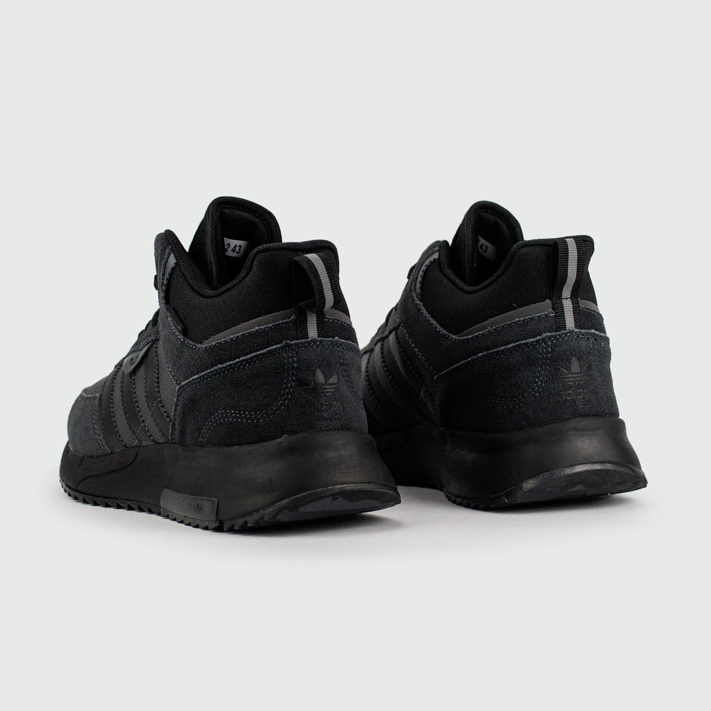 Кроссовки Adidas Retropy F2 Mid Black with Fur Кроссовки Adidas Retropy F2 Mid Black with Fur