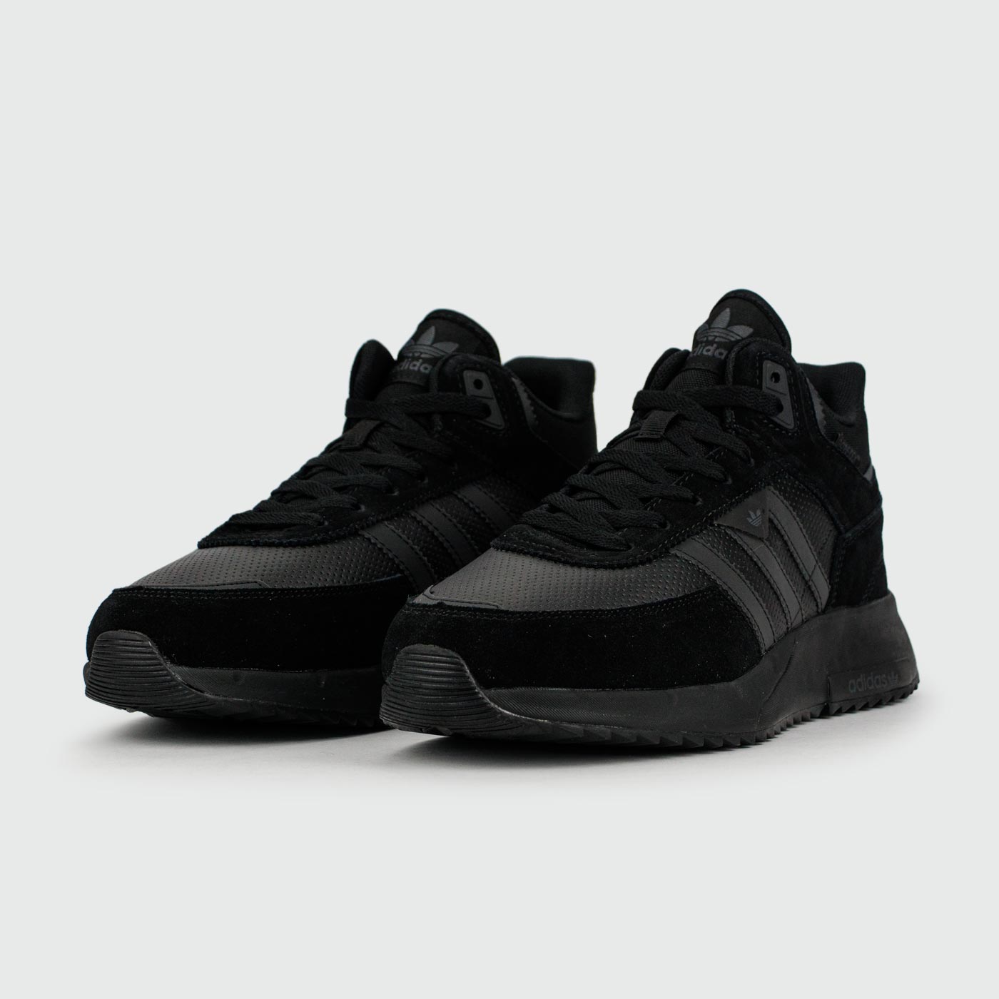 Кроссовки Adidas Retropy F2 Mid Black with Fur dm Кроссовки Adidas Retropy F2 Mid Black with Fur dm