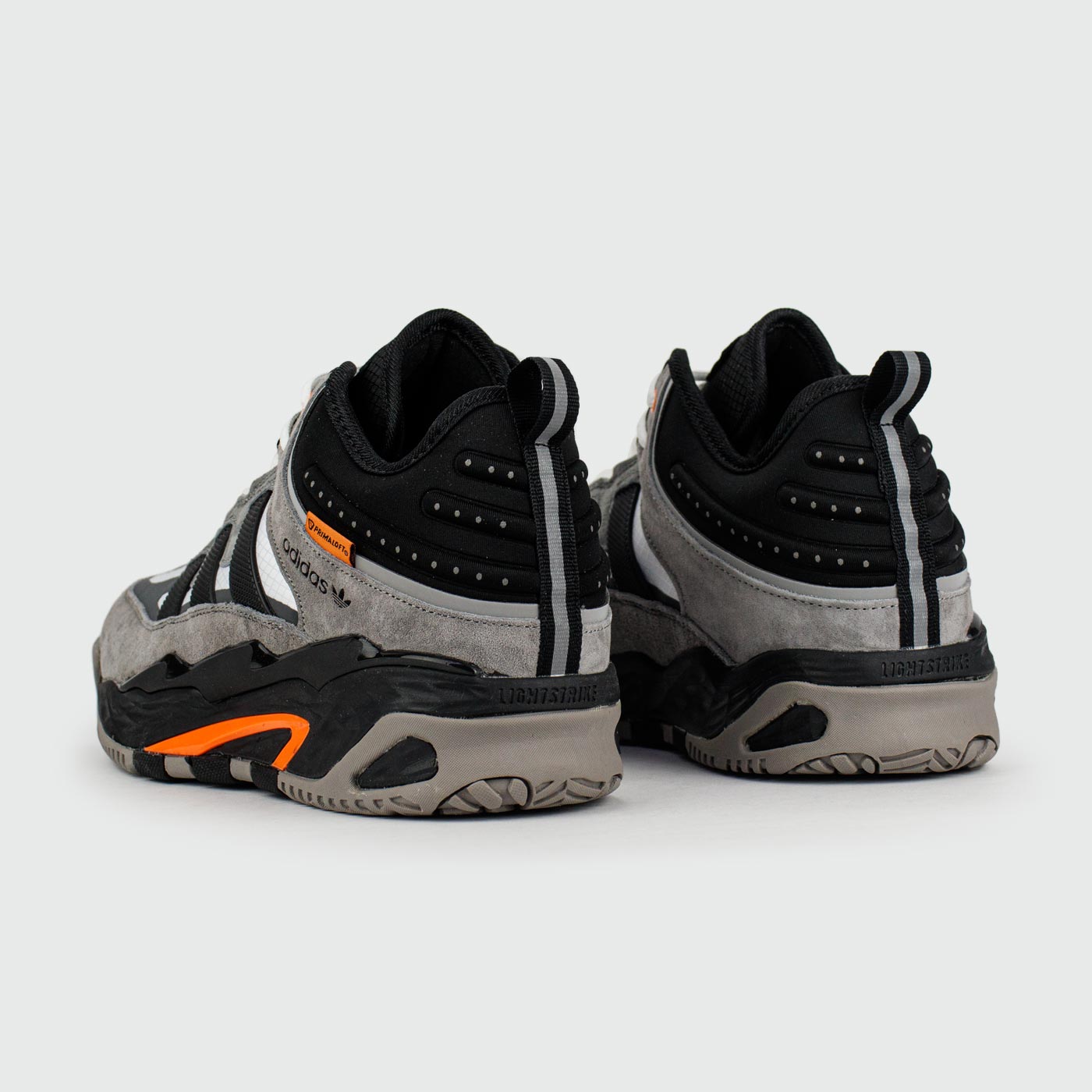 Кроссовки Adidas Niteball Grey / Black Orange with Fur Кроссовки Adidas Niteball Grey / Black Orange with Fur