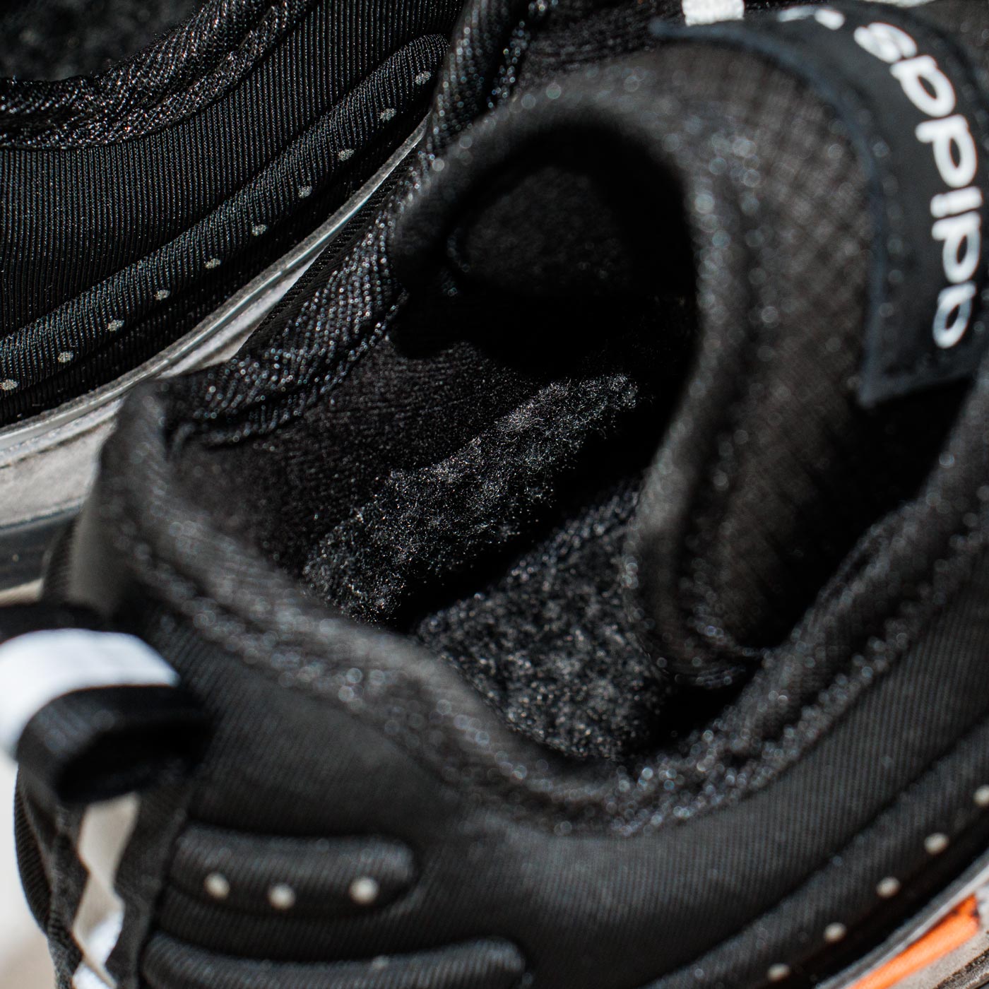 Кроссовки Adidas Niteball Grey / Black Orange with Fur Кроссовки Adidas Niteball Grey / Black Orange with Fur