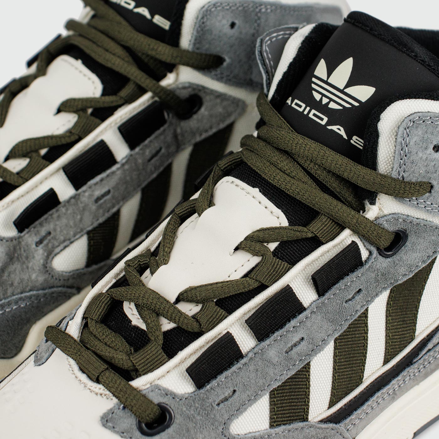Кроссовки Adidas ADI2000 Mid Grey White with Fur Кроссовки Adidas ADI2000 Mid Grey White with Fur