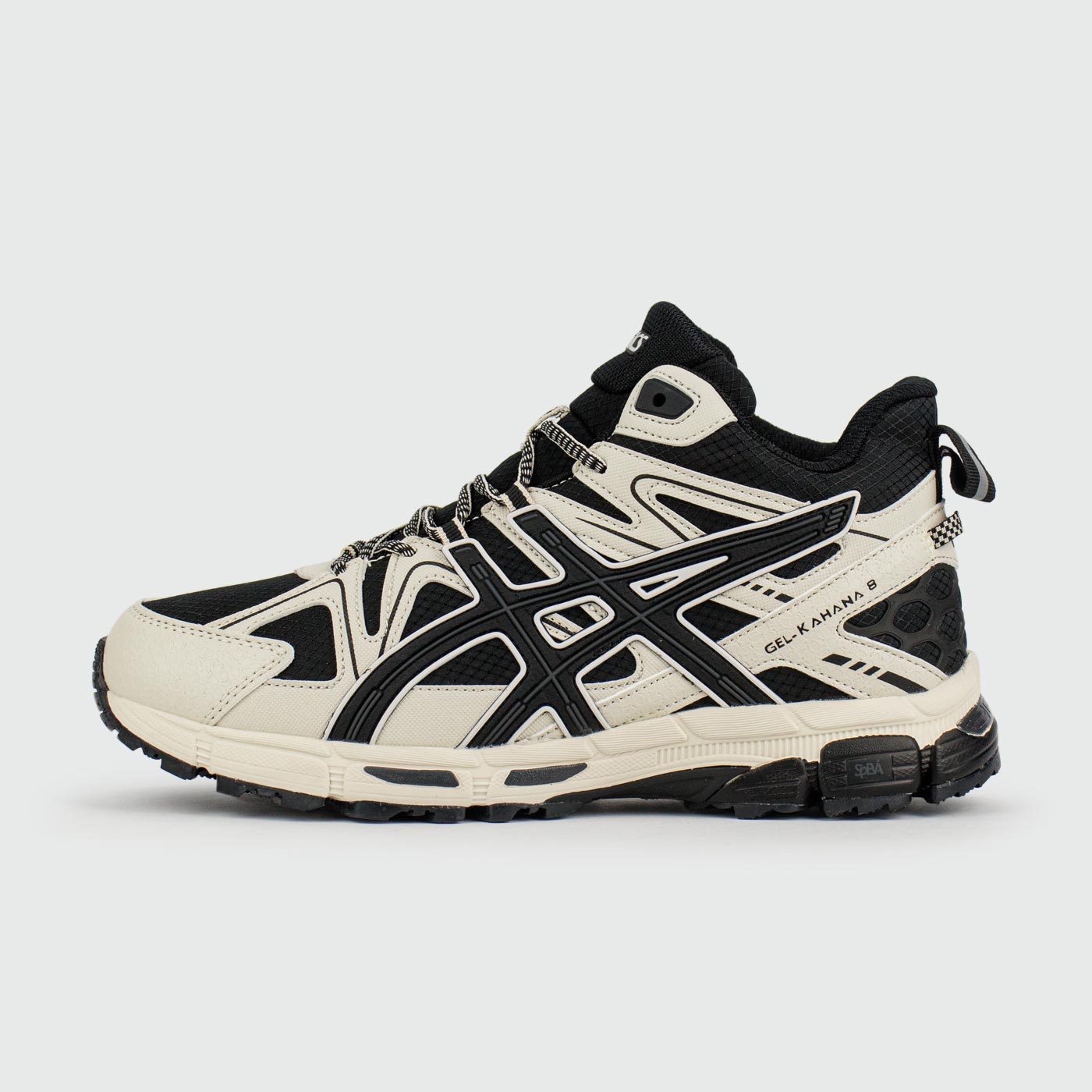 Кроссовки Asics Gel-Kahana 8 Mid White Black with Fur Кроссовки Asics Gel-Kahana 8 Mid White Black with Fur