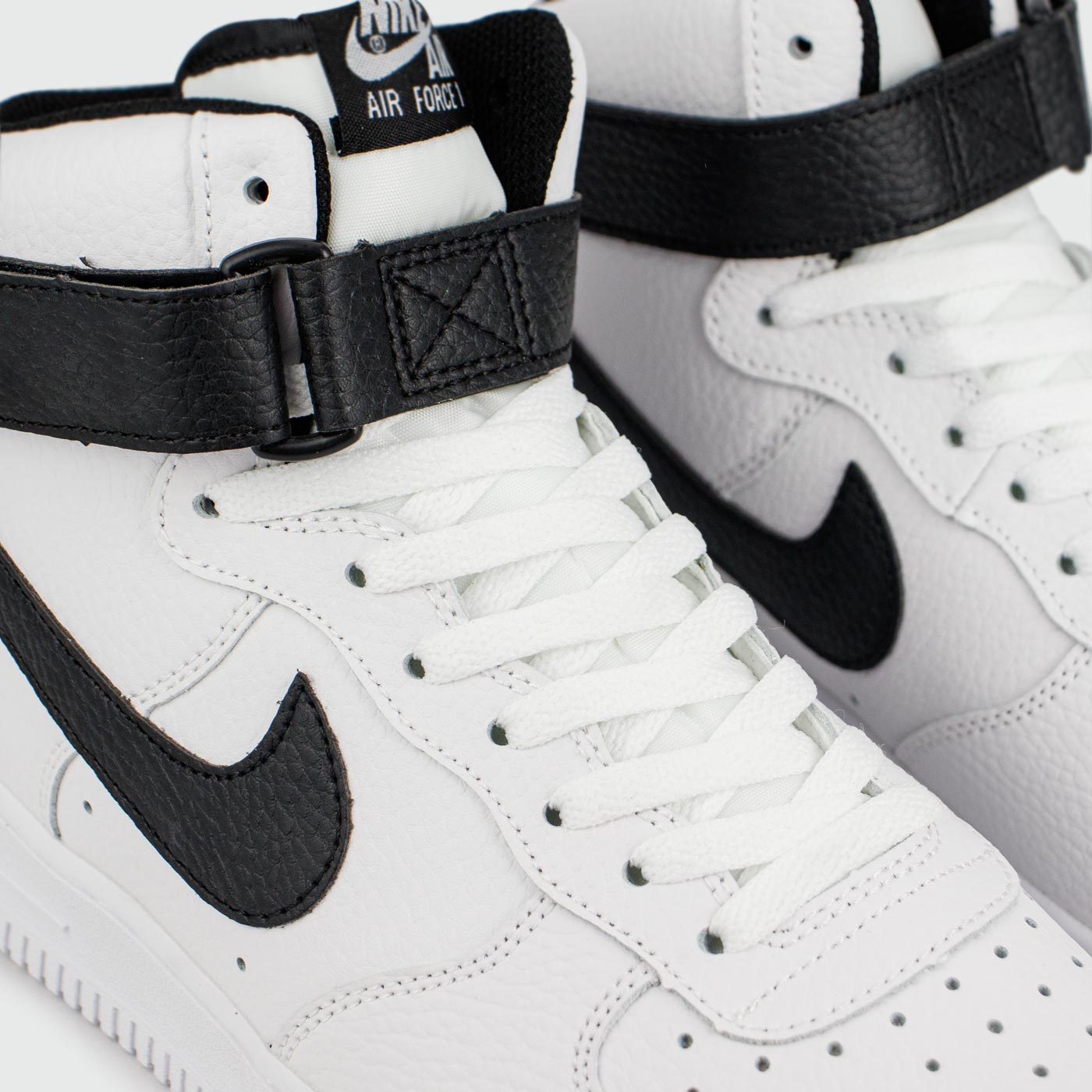 Кроссовки Nike Air Force 1 Mid White Black Кроссовки Nike Air Force 1 Mid White Black