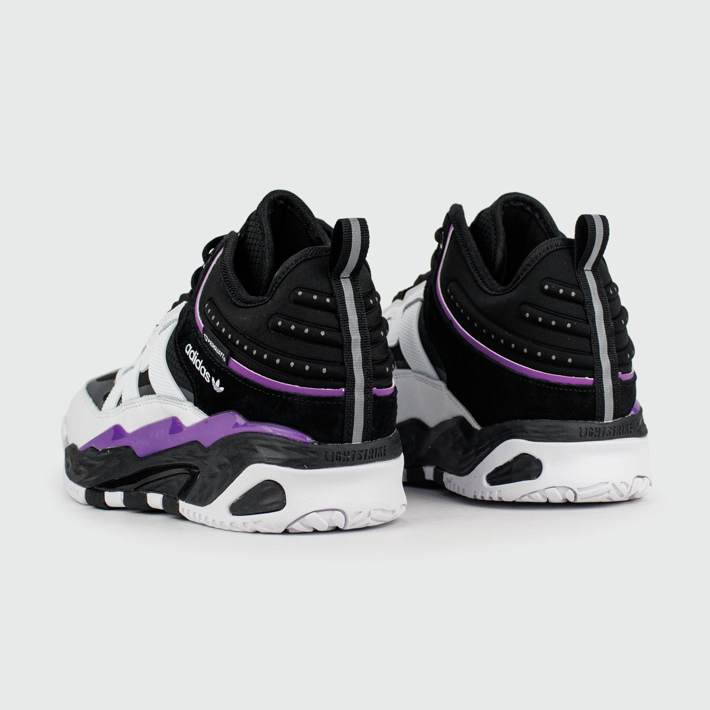 Кроссовки Adidas Niteball White Purple with Fur Кроссовки Adidas Niteball White Purple with Fur