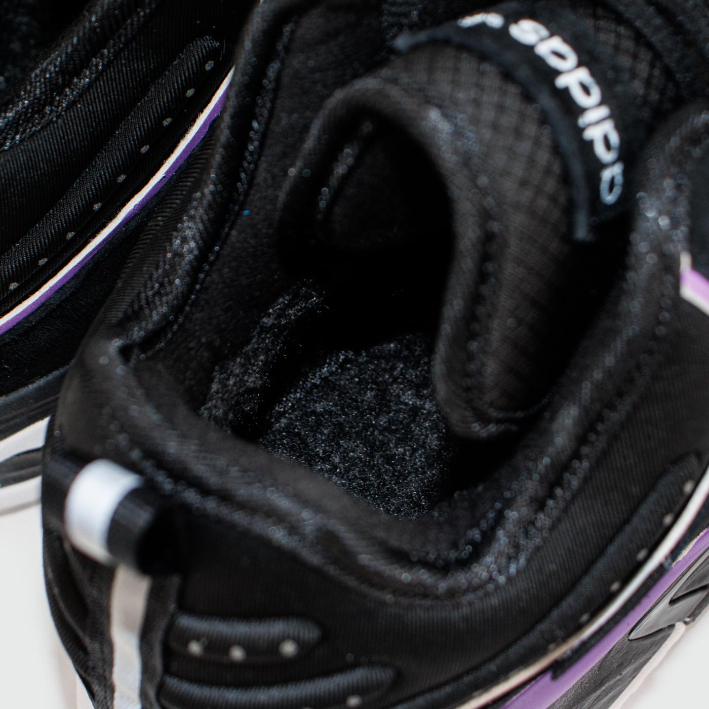 Кроссовки Adidas Niteball White Purple with Fur Кроссовки Adidas Niteball White Purple with Fur