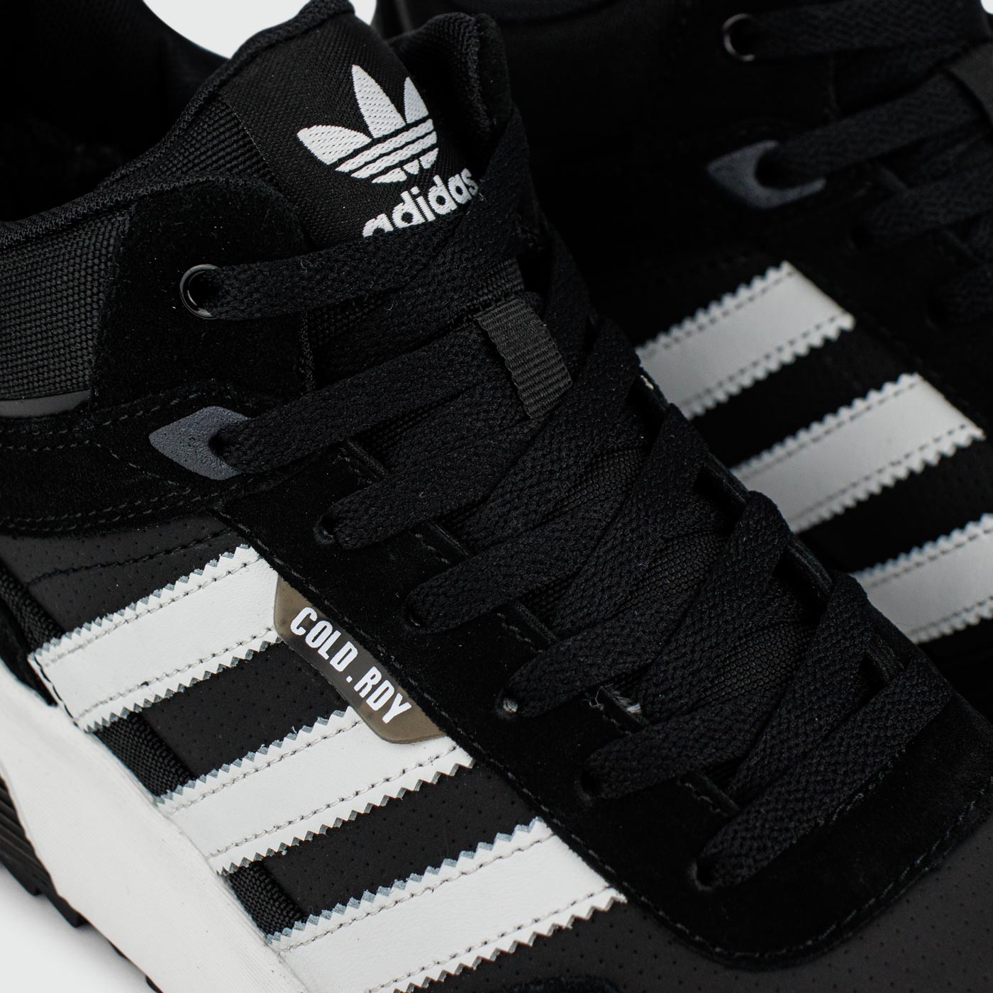 Кроссовки Adidas Retropy F2 Mid Black / White with Fur Кроссовки Adidas Retropy F2 Mid Black / White with Fur