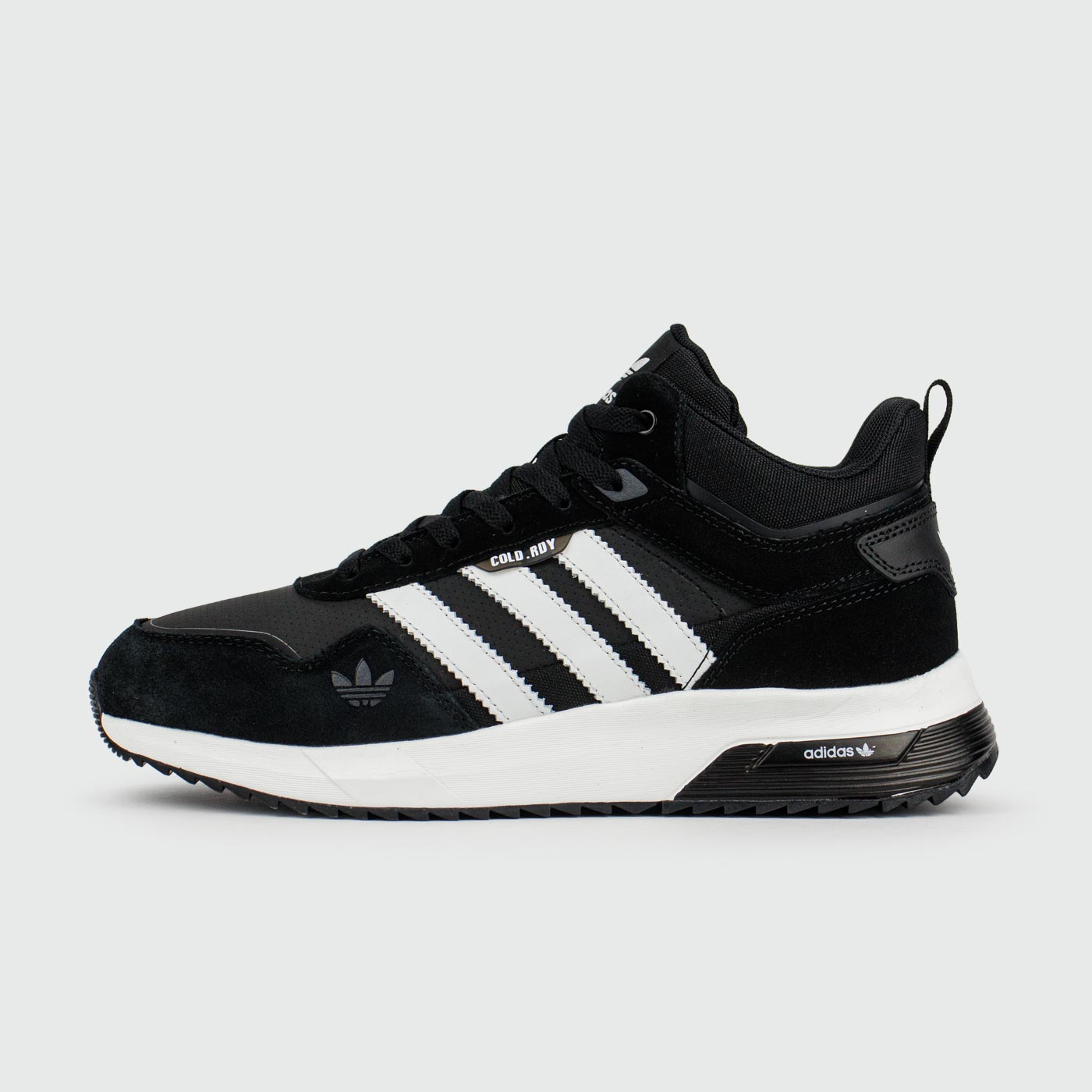 Кроссовки Adidas Retropy F2 Mid Black / White with Fur Кроссовки Adidas Retropy F2 Mid Black / White with Fur