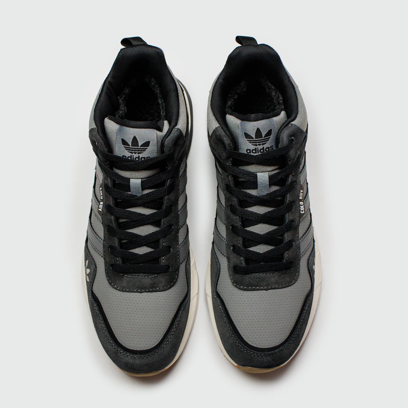 Кроссовки Adidas Retropy F2 Mid Grey / White with Fur dm Кроссовки Adidas Retropy F2 Mid Grey / White with Fur dm