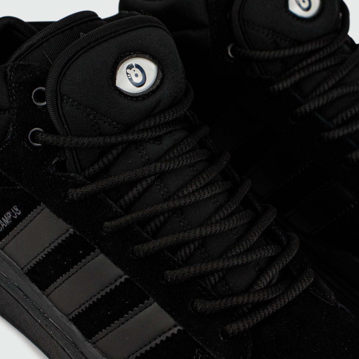 Кроссовки Adidas Campus Black with Fur Кроссовки Adidas Campus Black with Fur