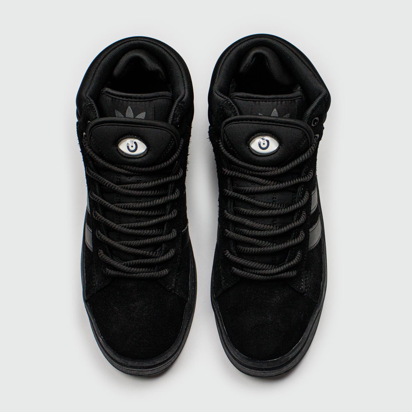 Кроссовки Adidas Campus Black with Fur Кроссовки Adidas Campus Black with Fur