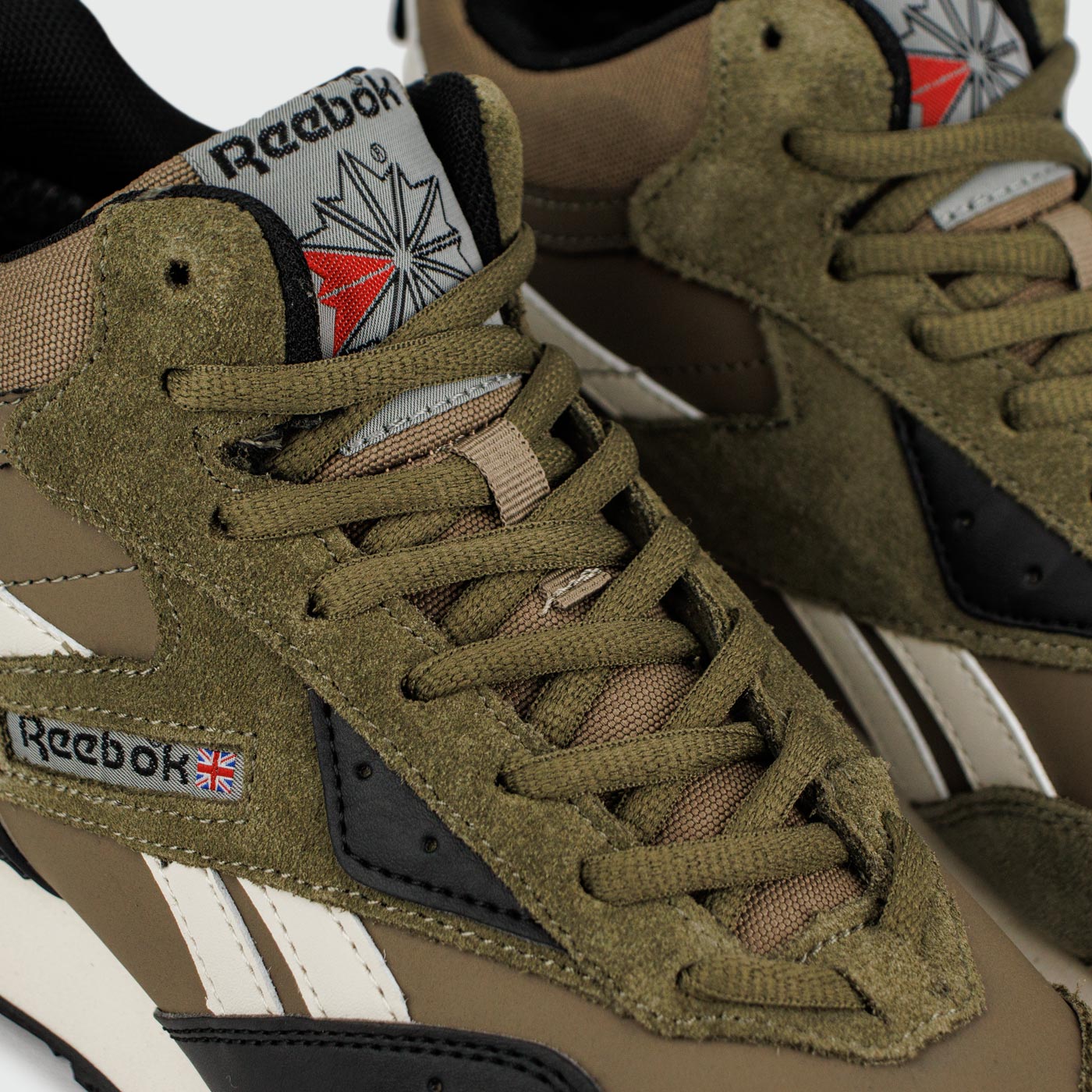 Кроссовки Reebok LX 2200 Mid Olive White with Fur Кроссовки Reebok LX 2200 Mid Olive White with Fur