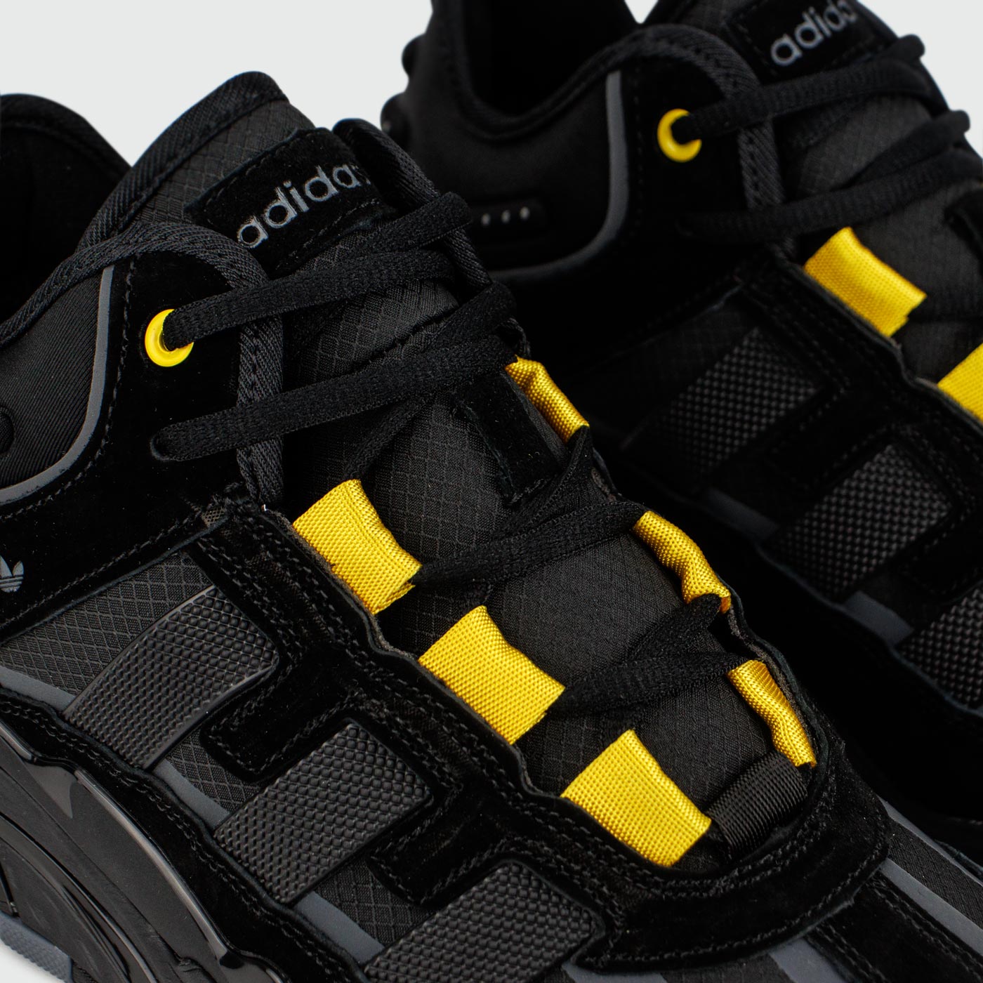 Кроссовки Adidas Niteball Black / Yellow with Fur Кроссовки Adidas Niteball Black / Yellow with Fur