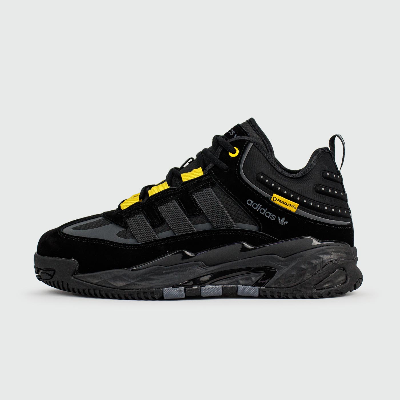 Кроссовки Adidas Niteball Black / Yellow with Fur Кроссовки Adidas Niteball Black / Yellow with Fur