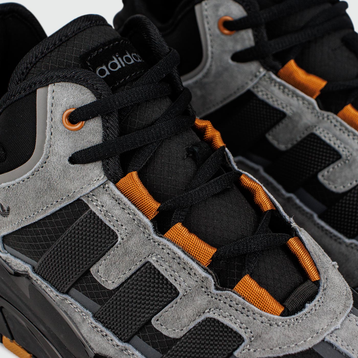Кроссовки Adidas Niteball Grey / Black with Fur Кроссовки Adidas Niteball Grey / Black with Fur