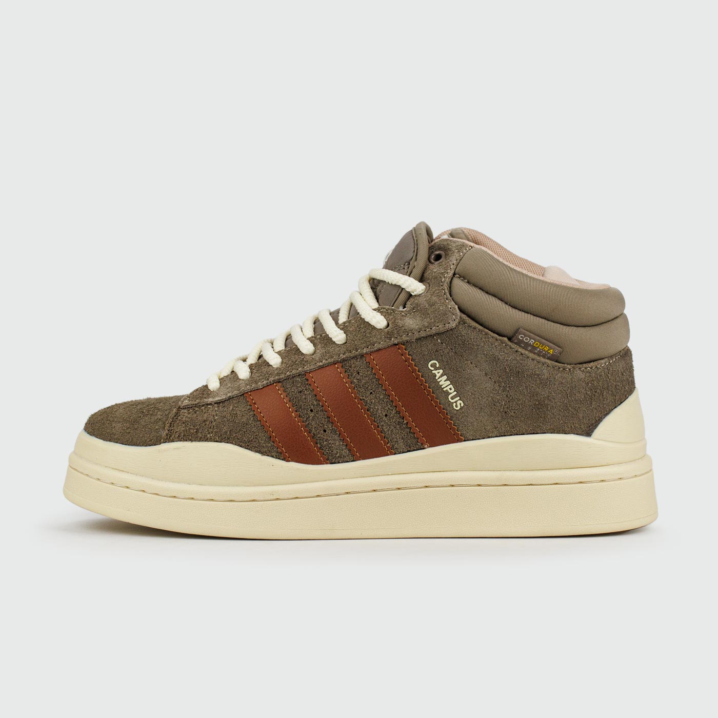 Кроссовки Adidas Campus Brown / White with Fur Кроссовки Adidas Campus Brown / White with Fur