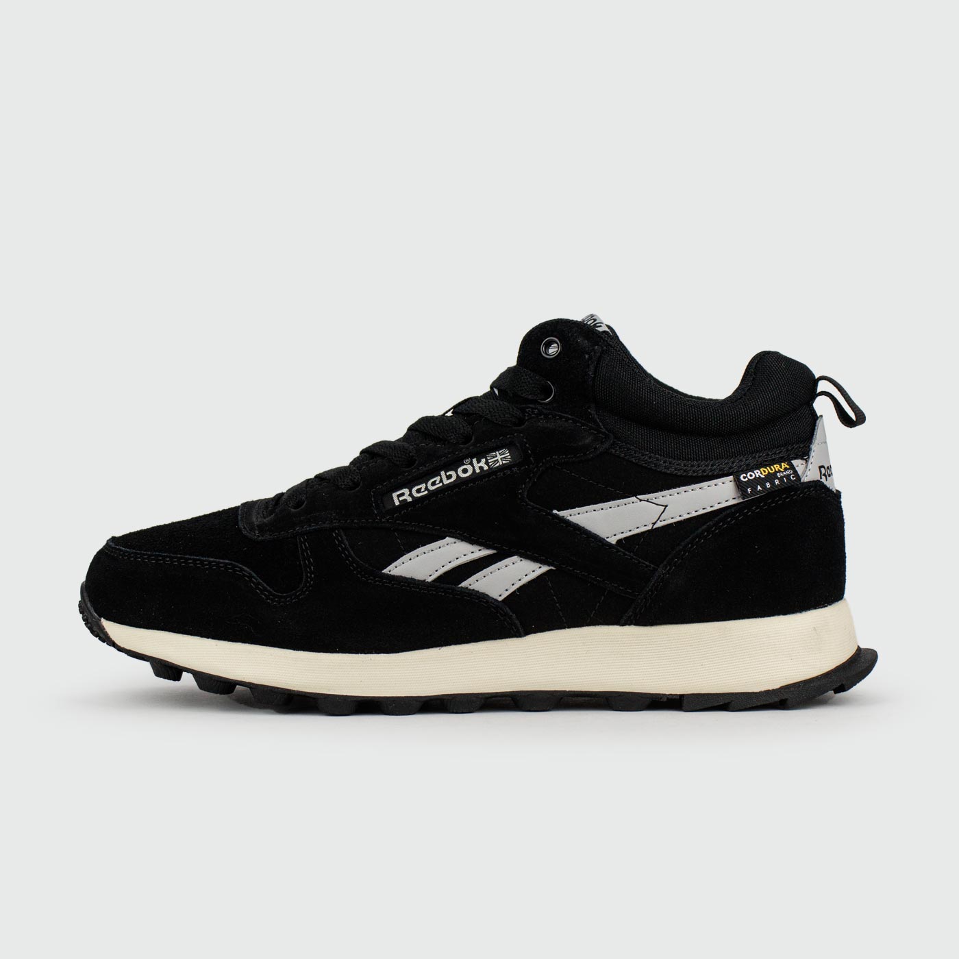 Кроссовки Reebok Classic Utility Suede Black / White with Fur Кроссовки Reebok Classic Utility Suede Black / White with Fur