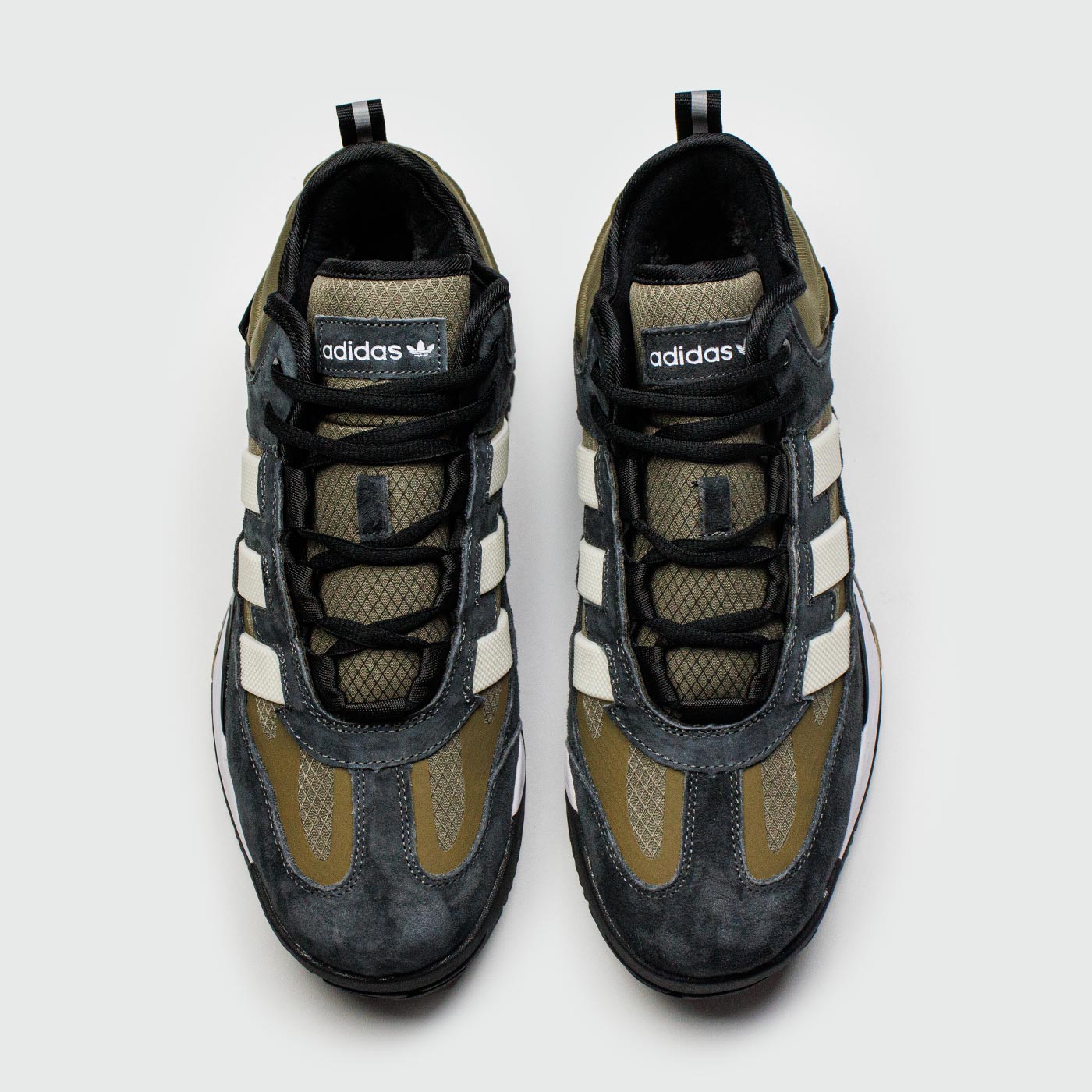 Кроссовки Adidas Niteball Olive / Black with Fur Кроссовки Adidas Niteball Olive / Black with Fur