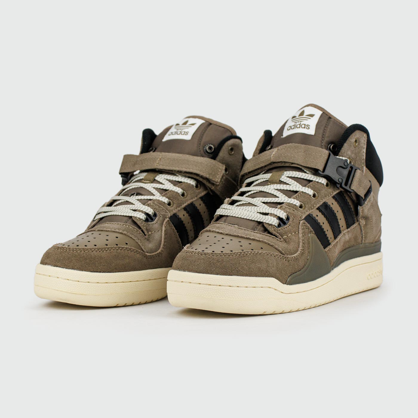 Кроссовки Adidas Forum Mid x Bad Bunny Brown with Fur Кроссовки Adidas Forum Mid x Bad Bunny Brown with Fur