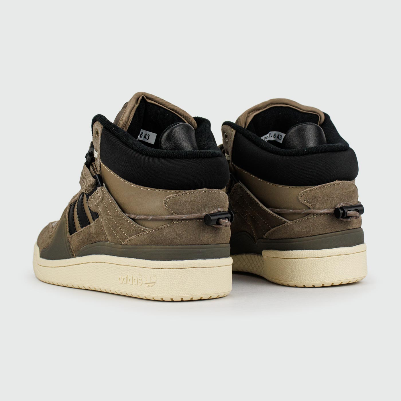 Кроссовки Adidas Forum Mid x Bad Bunny Brown with Fur Кроссовки Adidas Forum Mid x Bad Bunny Brown with Fur