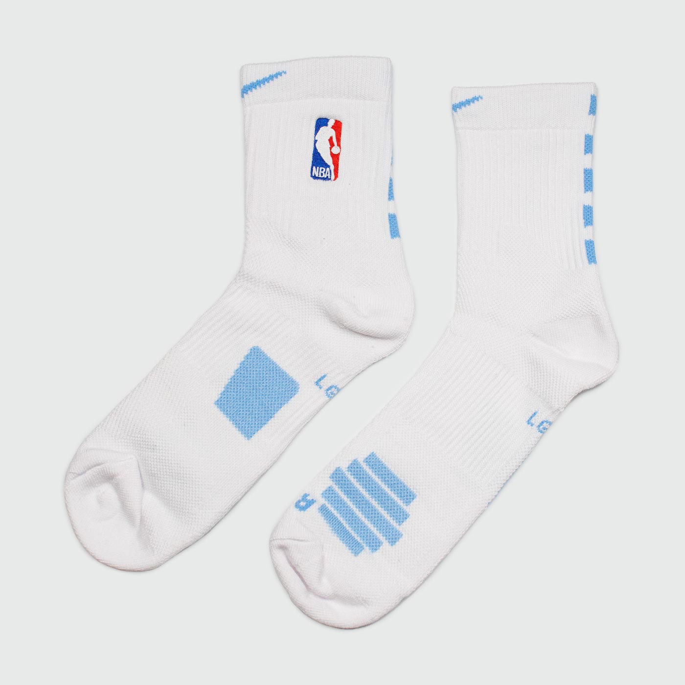 Носки Nike NBA White sky blue Носки Nike NBA White sky blue