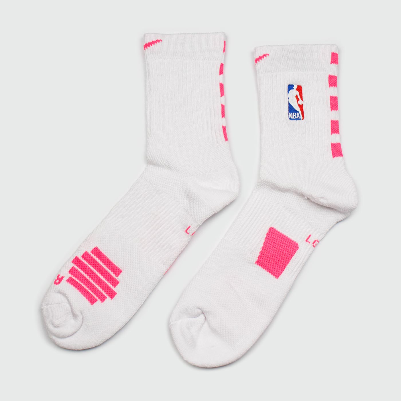 Носки Nike NBA White Pink Носки Nike NBA White Pink