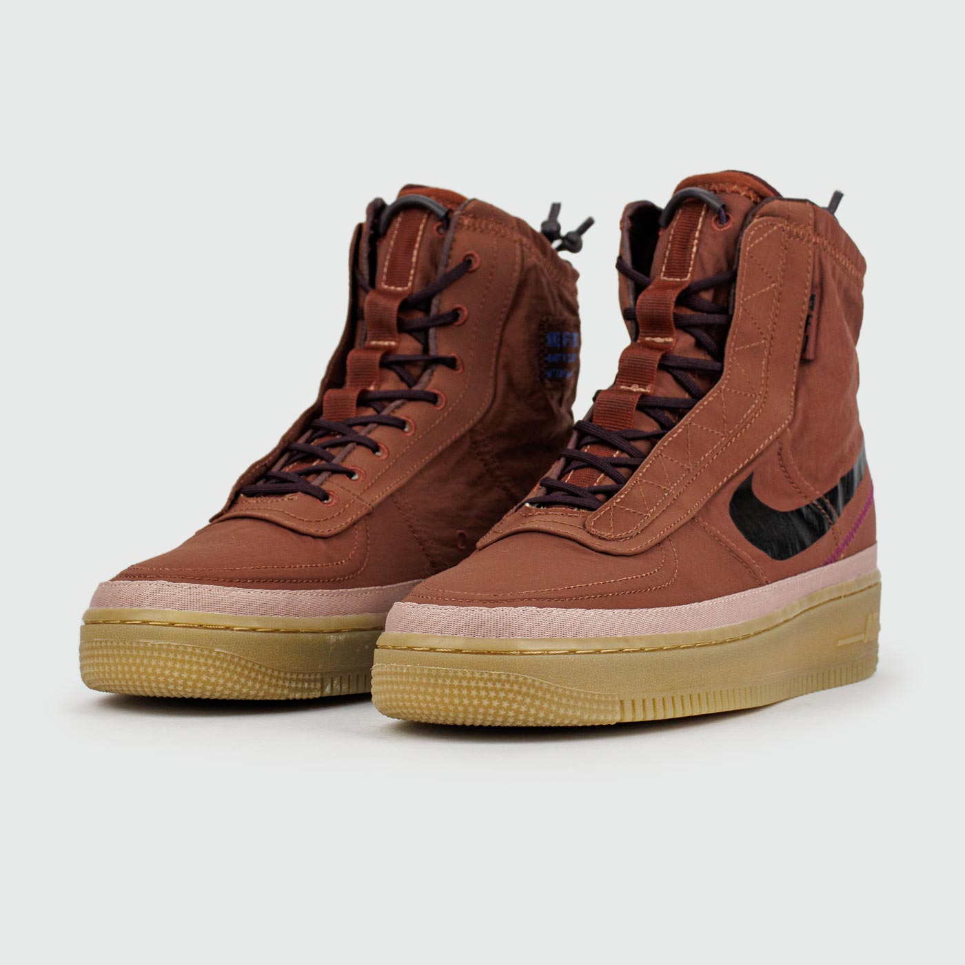 Кроссовки Nike Air Force 1 Shell Brown Кроссовки Nike Air Force 1 Shell Brown