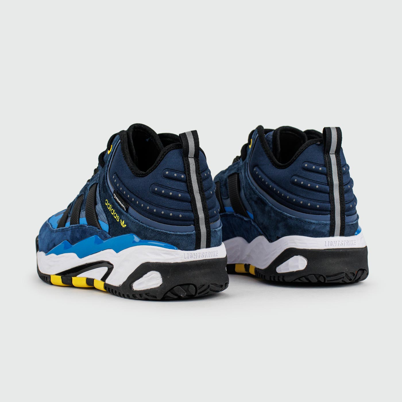 Кроссовки Adidas Niteball Blue Black with Fur Кроссовки Adidas Niteball Blue Black with Fur