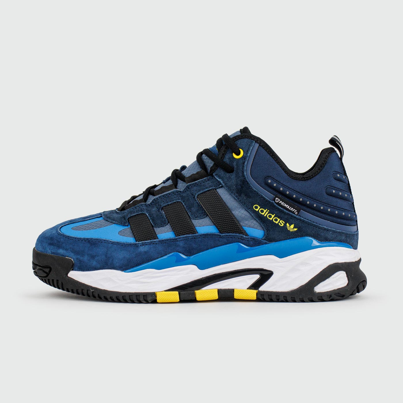 Кроссовки Adidas Niteball Blue Black with Fur Кроссовки Adidas Niteball Blue Black with Fur