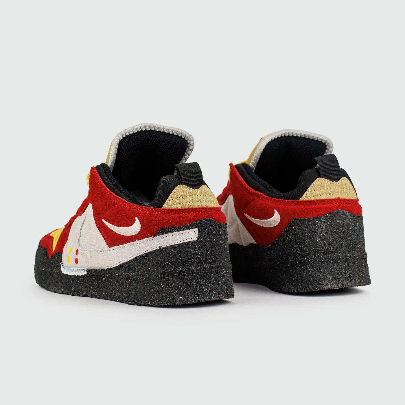 Кроссовки Nike x CPFM Dunk Mid Red / Yellow Кроссовки Nike x CPFM Dunk Mid Red / Yellow