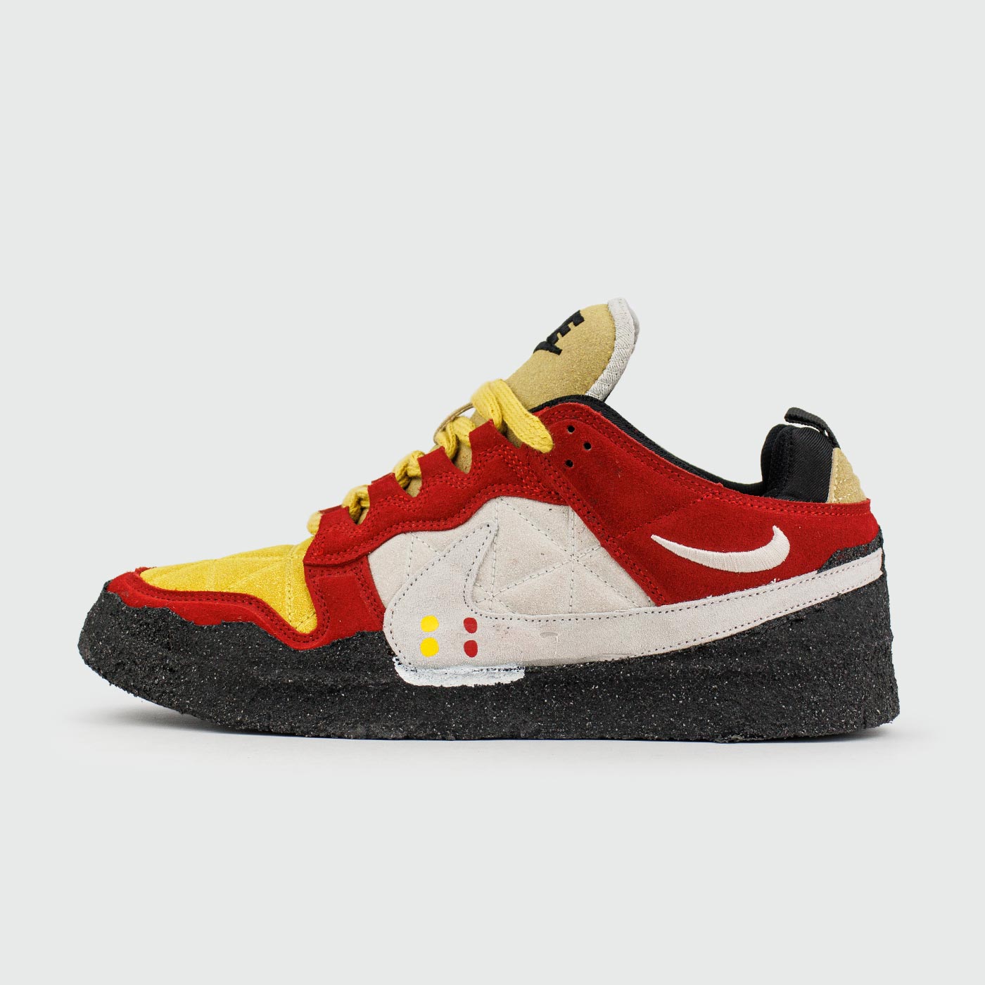 Кроссовки Nike x CPFM Dunk Mid Red / Yellow Кроссовки Nike x CPFM Dunk Mid Red / Yellow