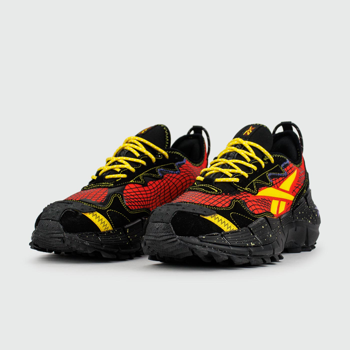 Кроссовки Reebok Zig Kinetica 2 Edge Red Yellow Кроссовки Reebok Zig Kinetica 2 Edge Red Yellow