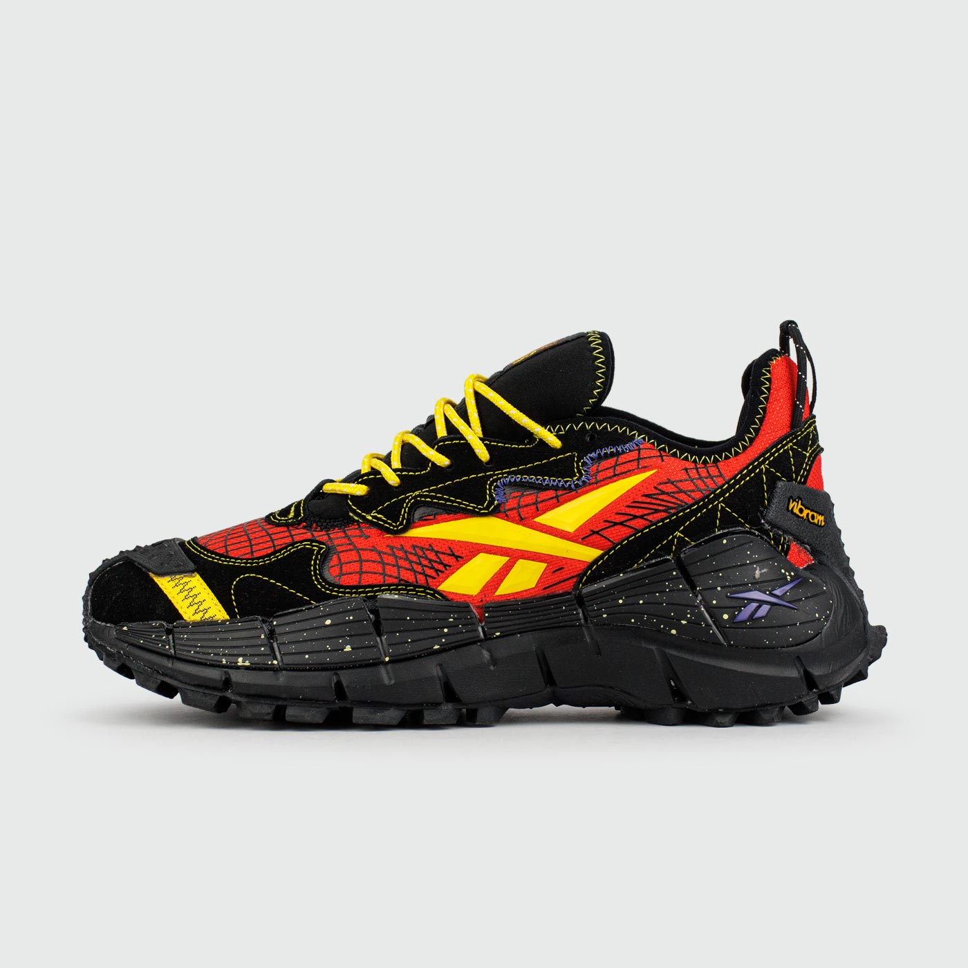 Кроссовки Reebok Zig Kinetica 2 Edge Red Yellow Кроссовки Reebok Zig Kinetica 2 Edge Red Yellow