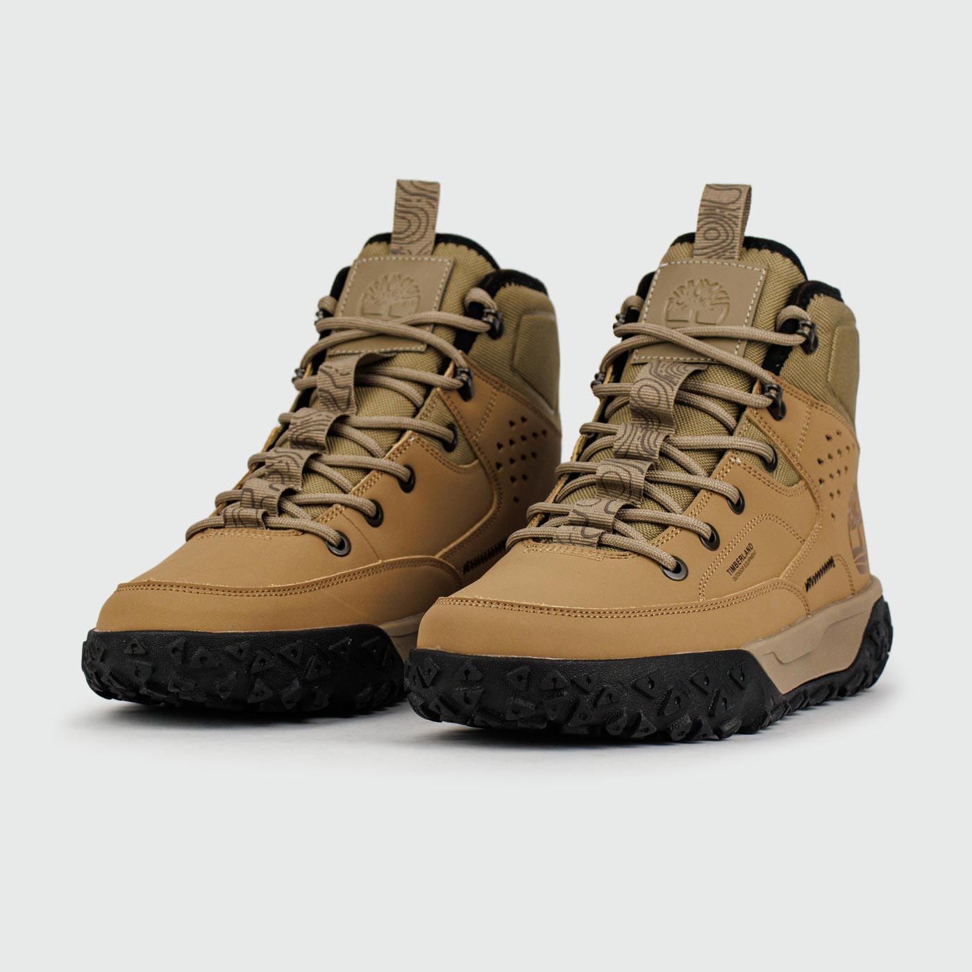 Ботинки Timberland Greenstride Motion 6 Mid Beige Black Ботинки Timberland Greenstride Motion 6 Mid Beige Black