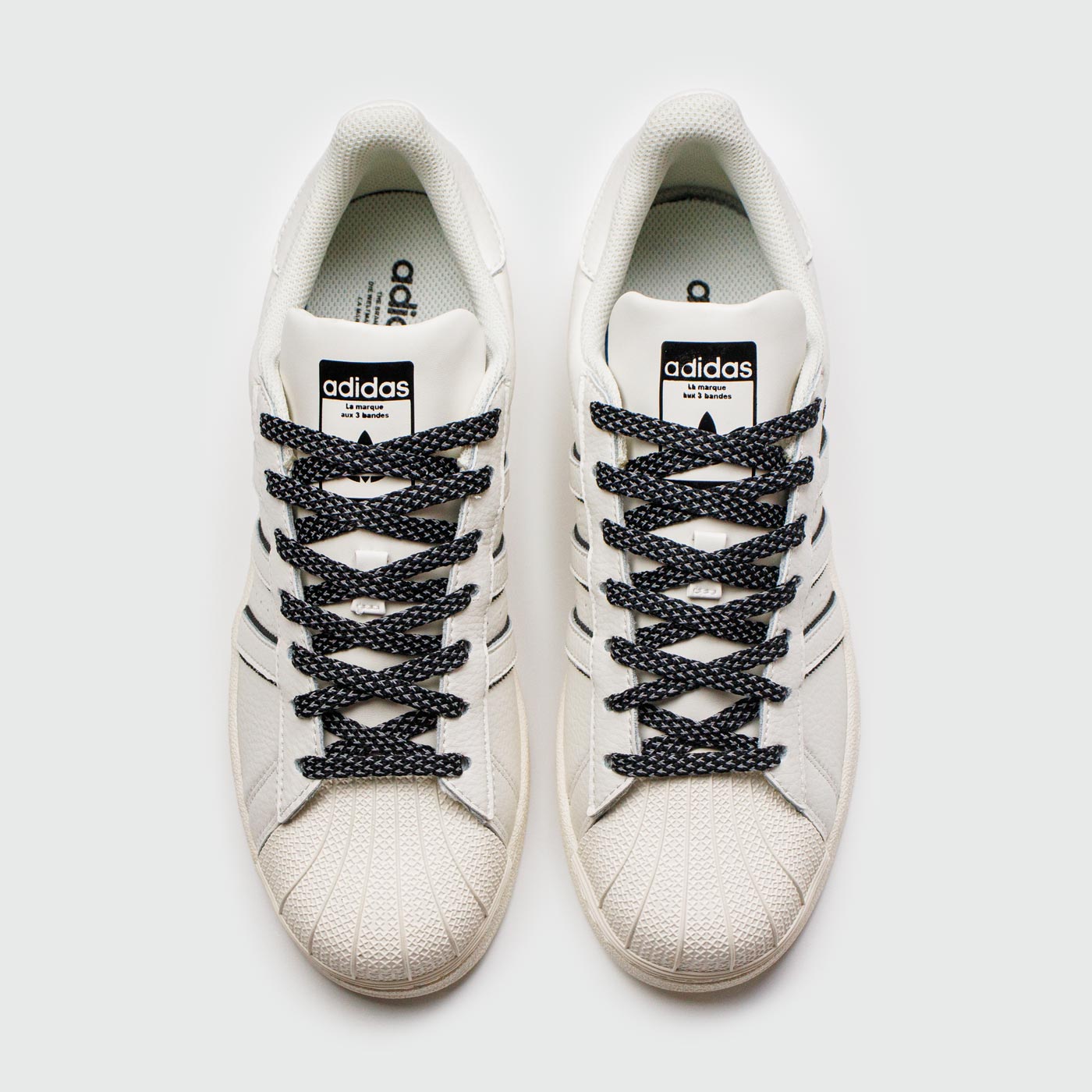 Кроссовки Adidas Superstar x RC White Black