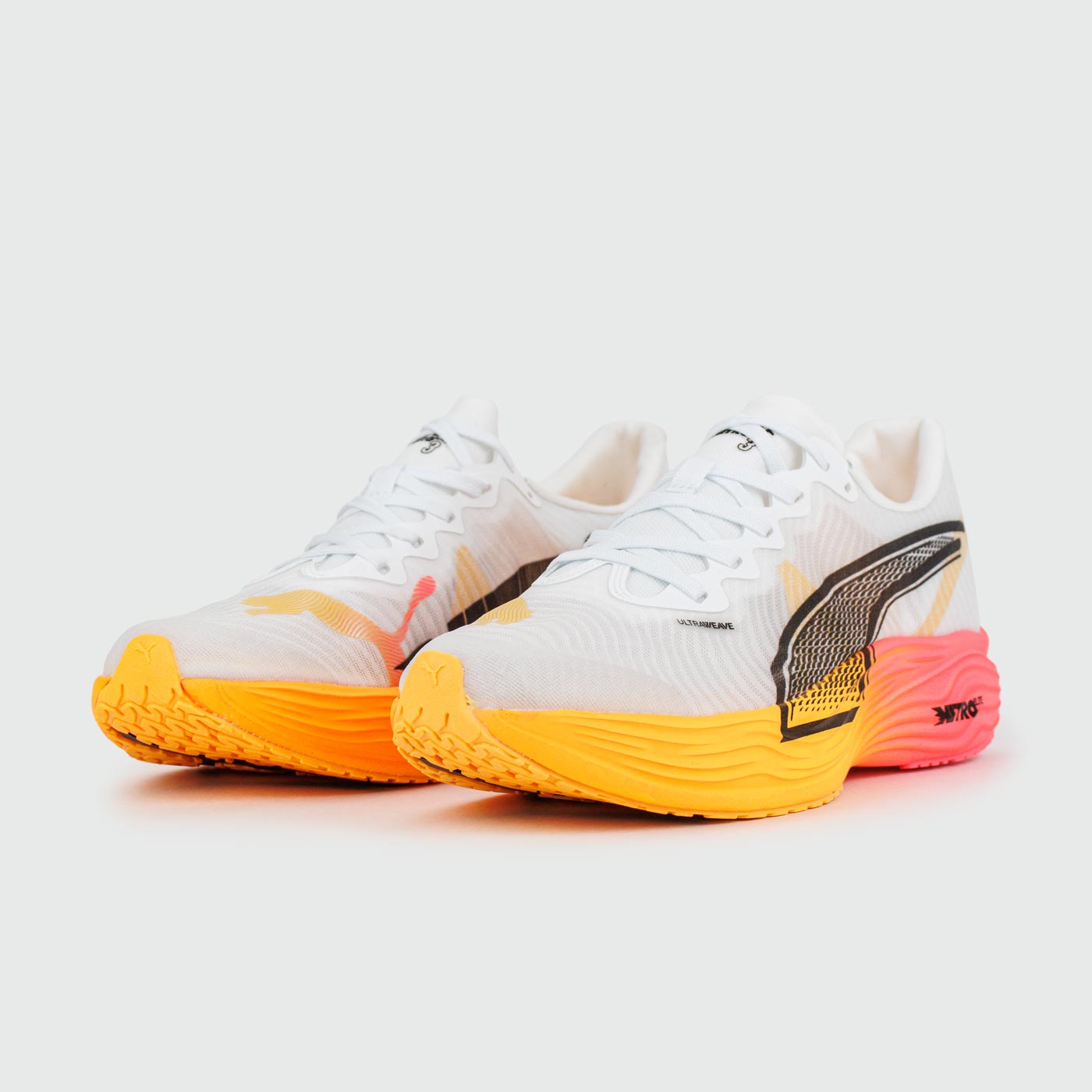 Кроссовки PUMA Deviate NITRO Elite 3 White Orange Кроссовки PUMA Deviate NITRO Elite 3 White Orange
