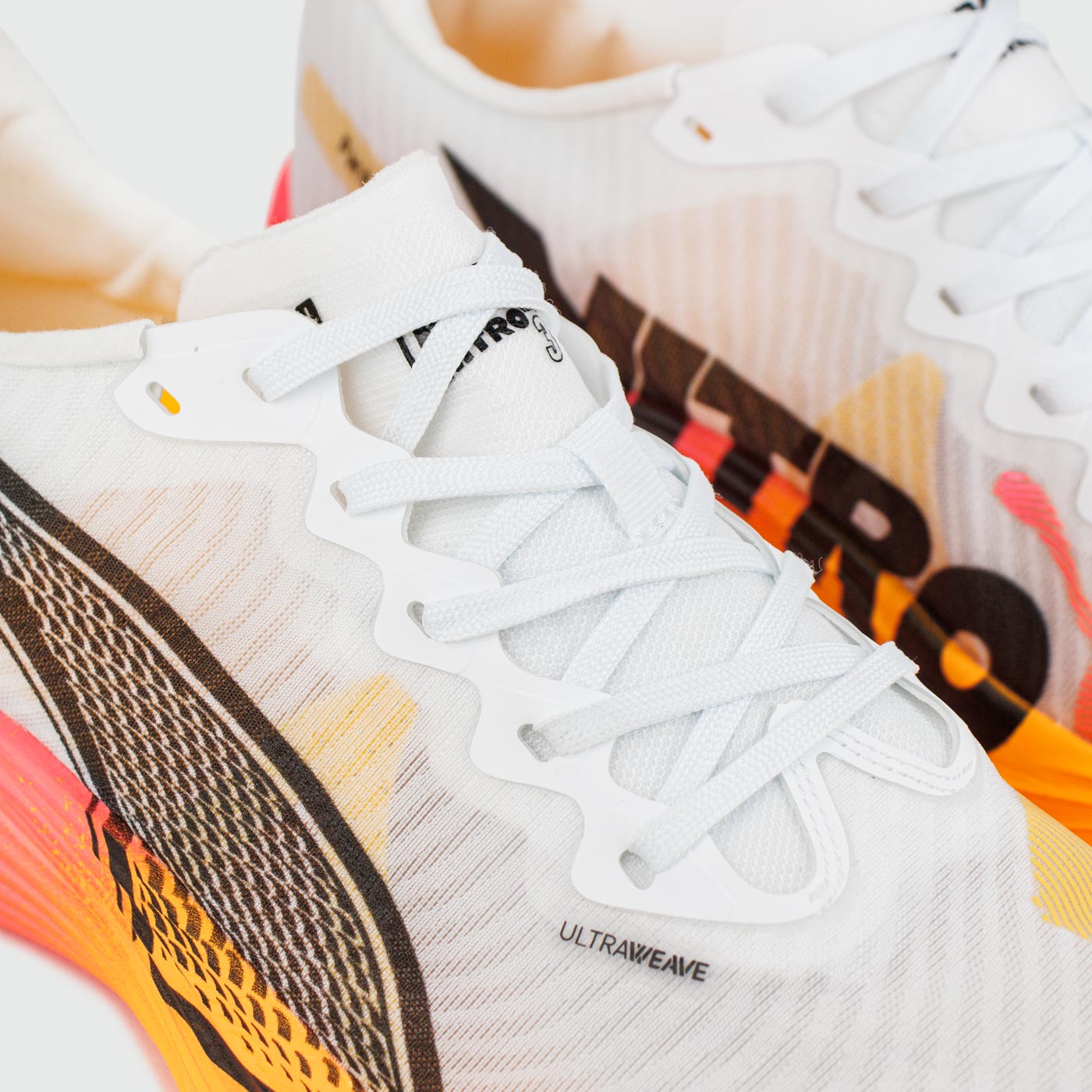 Кроссовки PUMA Deviate NITRO Elite 3 White Orange Кроссовки PUMA Deviate NITRO Elite 3 White Orange