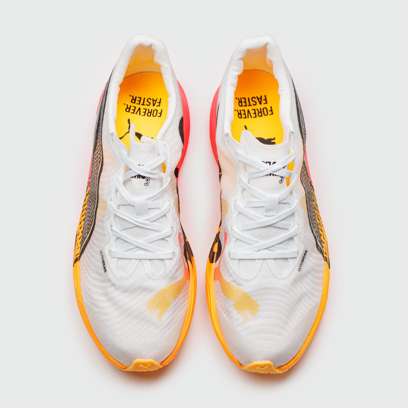 Кроссовки PUMA Deviate NITRO Elite 3 White Orange Кроссовки PUMA Deviate NITRO Elite 3 White Orange